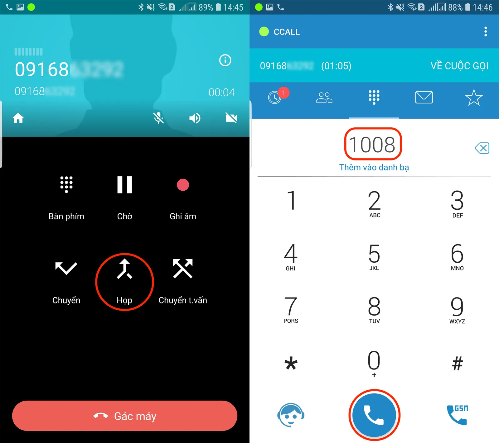 Hoàn thành việc đăng ký tài khoản của CCALL Softphone