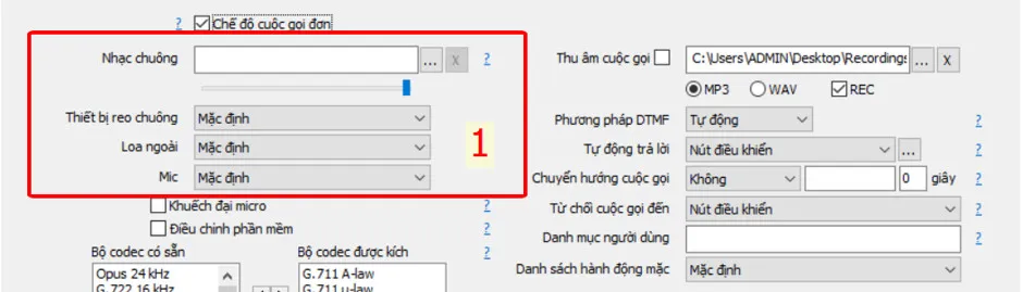 Thực hiện cuộc gọi